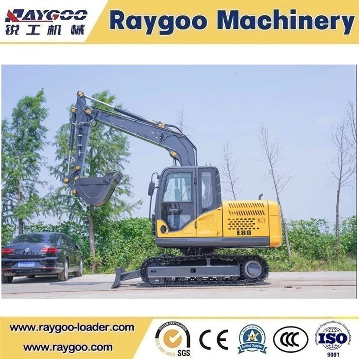 8‑Ton Crawler Excavator
