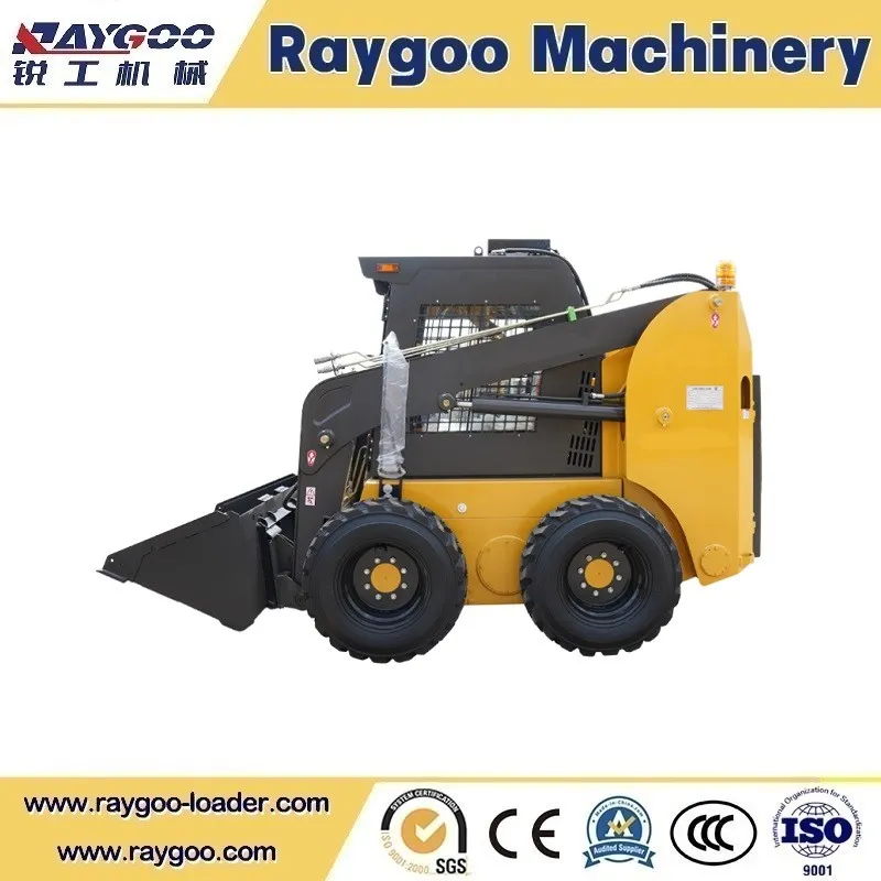 extendable boom skid steer