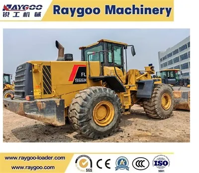 The Used FL966H Wheel Loader in Good Condtion With Cheap Price