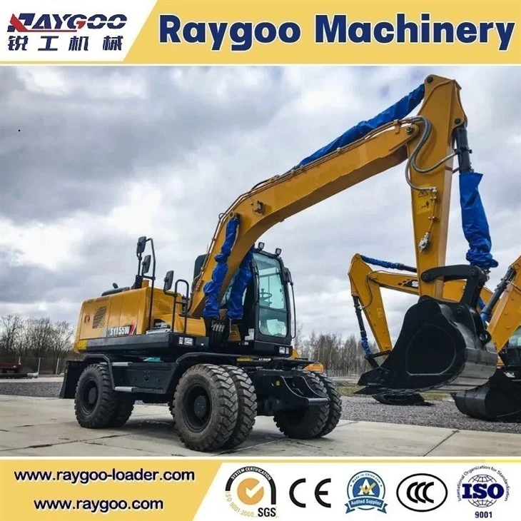 SY155W Excavator suppliers